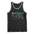 Funny St Patricks Day ER Nurse Tank Top Emergency Department Lucky Shamrocks