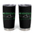 Funny St Patricks Day ER Nurse Tumbler Cup Emergency Department Lucky Shamrocks