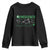 Funny St Patricks Day ER Nurse Youth Sweatshirt Emergency Department Lucky Shamrocks