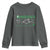 Funny St Patricks Day ER Nurse Youth Sweatshirt Emergency Department Lucky Shamrocks