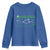 Funny St Patricks Day ER Nurse Youth Sweatshirt Emergency Department Lucky Shamrocks