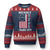 Resist Hands Off Ugly Christmas Sweater Vintage American Betsy Ross Flag We The People - Wonder Print Shop