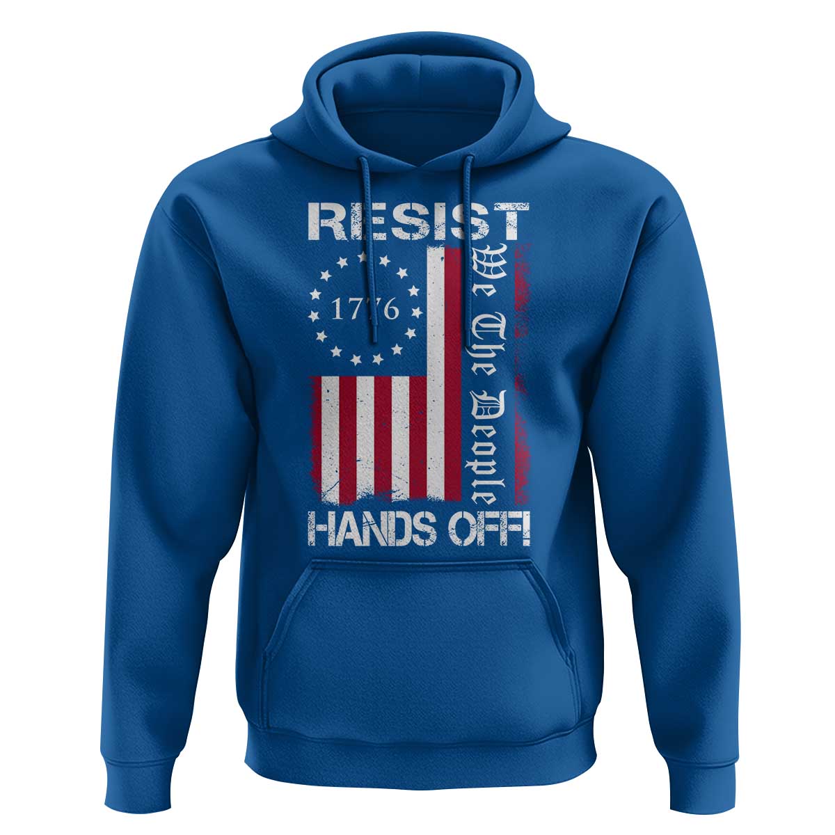 Resist Hands Off Hoodie Vintage American Betsy Ross Flag We The People