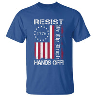 Resist Hands Off T Shirt Vintage American Betsy Ross Flag We The People