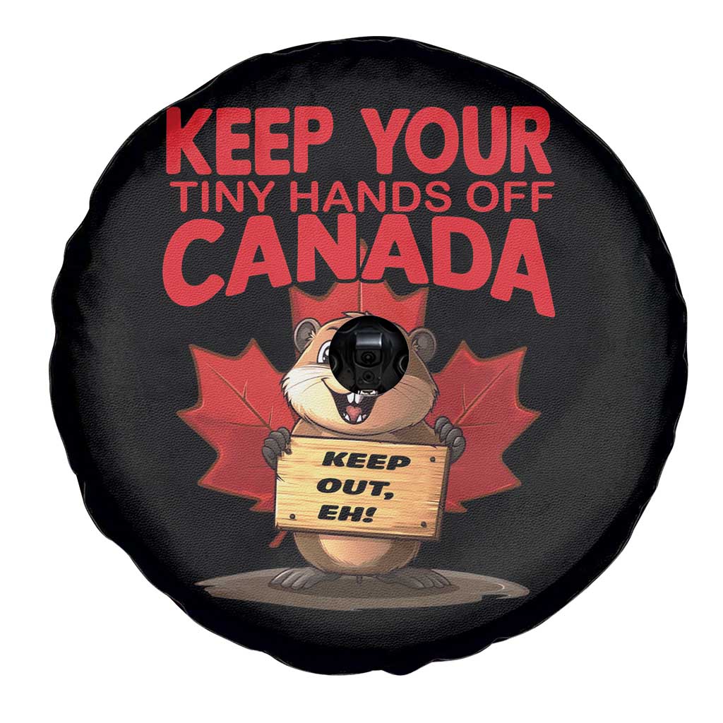 Keep Your Tiny Hands Off Canada Spare Tire Cover Not For Sale Canadian Maple Leaf Beaver