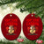 Keep Your Tiny Hands Off Canada Ceramic Ornament Not For Sale Canadian Maple Leaf Beaver - Wonder Print Shop