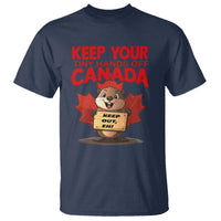Keep Your Tiny Hands Off Canada T Shirt Not For Sale Canadian Maple Leaf Beaver