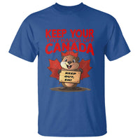Keep Your Tiny Hands Off Canada T Shirt Not For Sale Canadian Maple Leaf Beaver