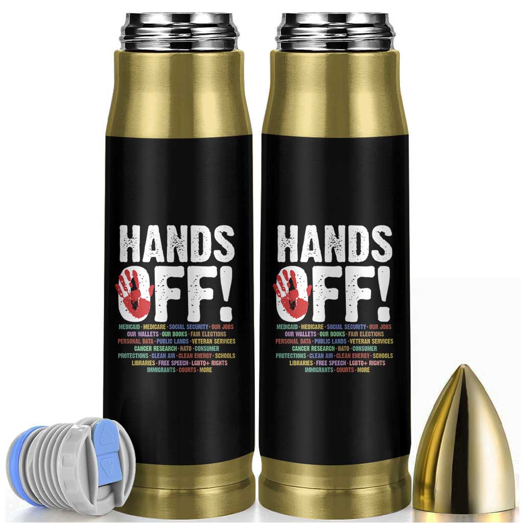 Resist Hands Off Bullet Tumbler Protect USA American We The People