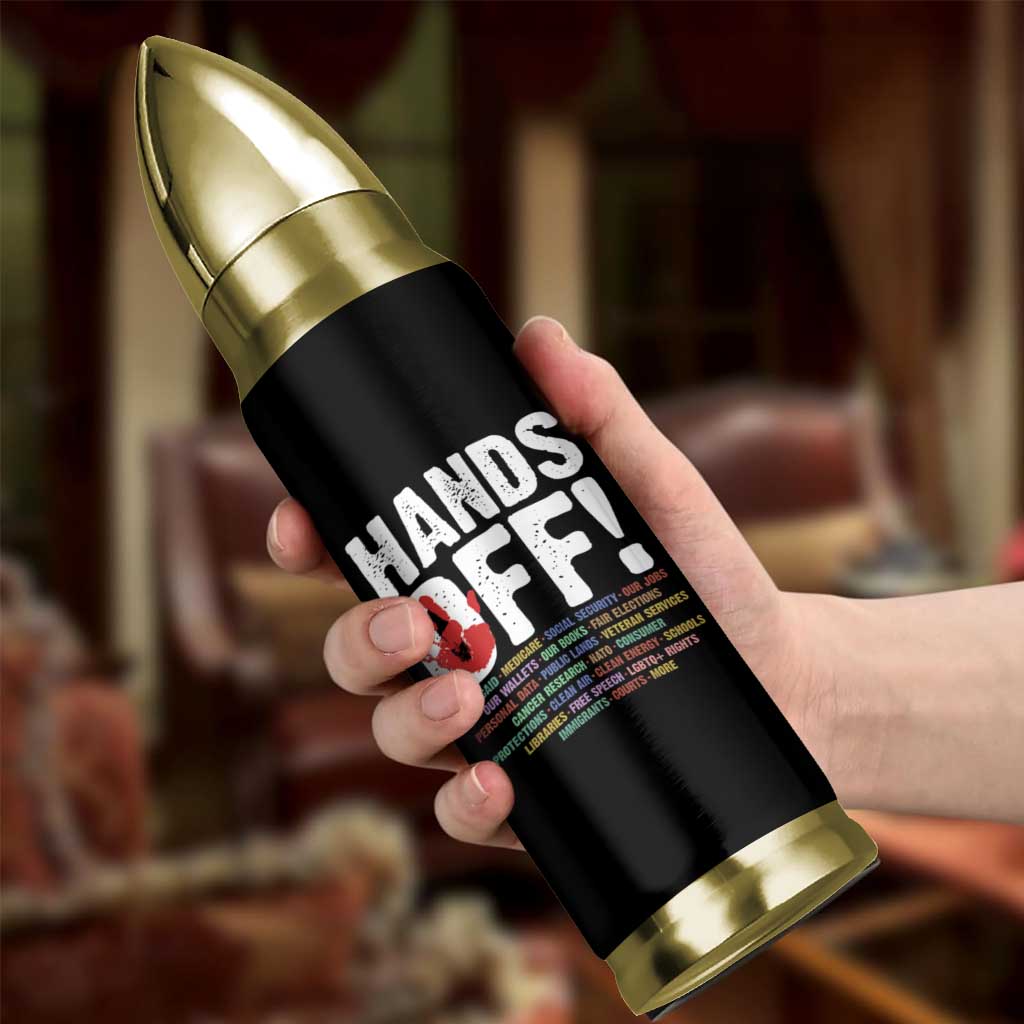 Resist Hands Off Bullet Tumbler Protect USA American We The People