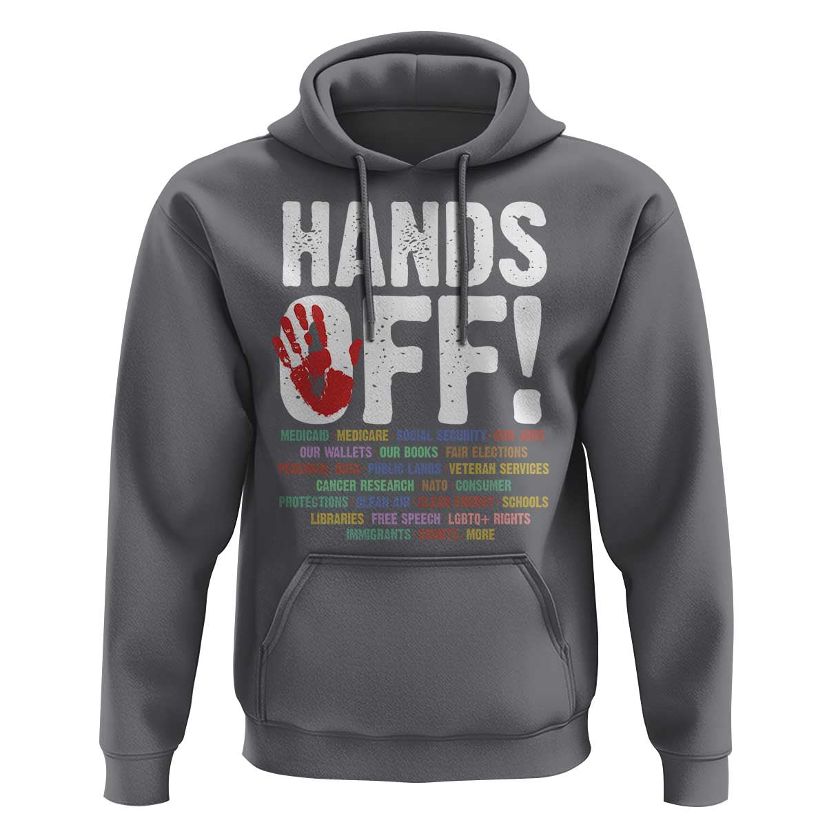 Resist Hands Off Hoodie Protect USA American We The People