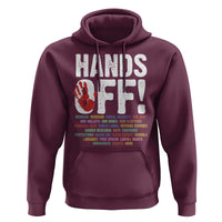 Resist Hands Off Hoodie Protect USA American We The People