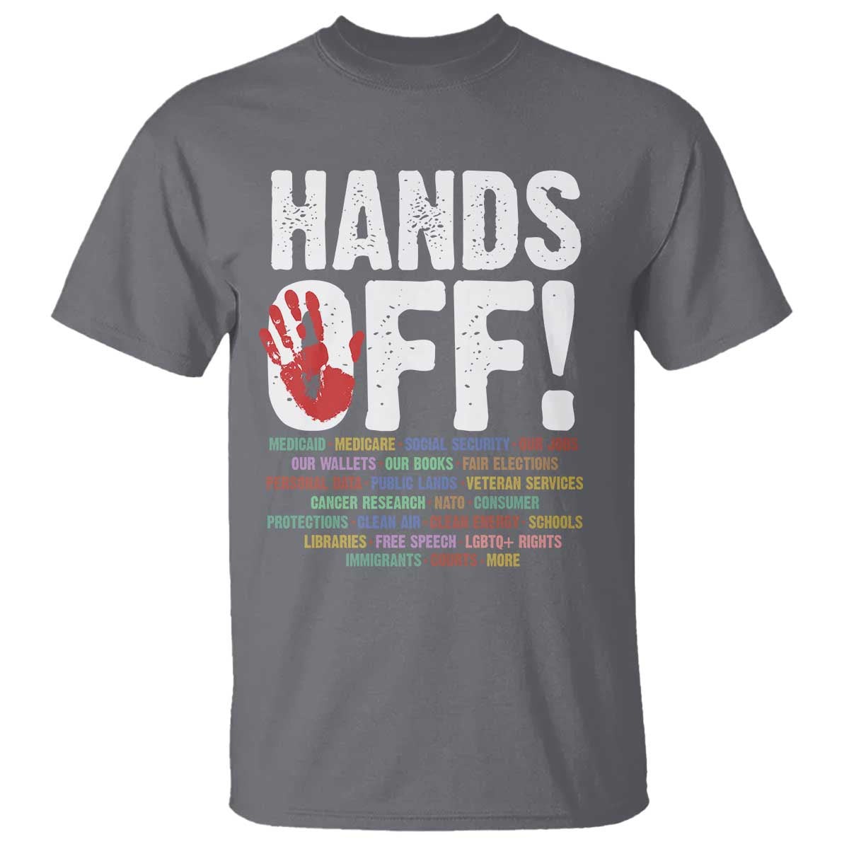 Resist Hands Off T Shirt Protect USA American We The People