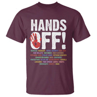 Resist Hands Off T Shirt Protect USA American We The People