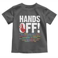 Resist Hands Off Toddler T Shirt Protect USA American We The People
