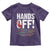 Resist Hands Off Toddler T Shirt Protect USA American We The People