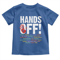 Resist Hands Off Toddler T Shirt Protect USA American We The People