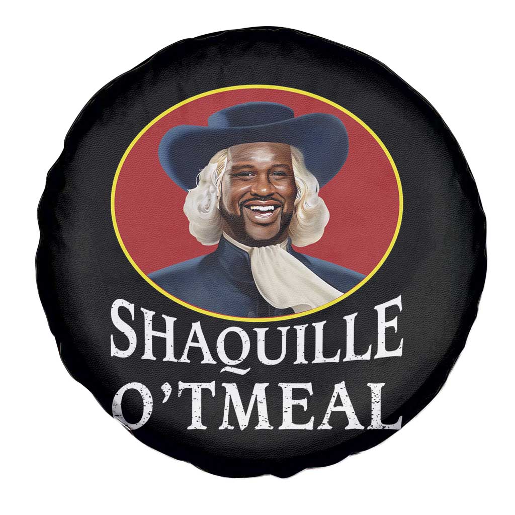 Funny Shaquille Oatmeal Spare Tire Cover Shaq O'neal Meme Cereal Parody