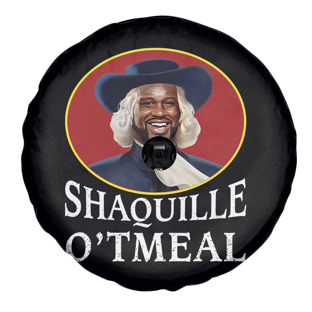 Funny Shaquille Oatmeal Spare Tire Cover Shaq O'neal Meme Cereal Parody