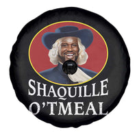 Funny Shaquille Oatmeal Spare Tire Cover Shaq O'neal Meme Cereal Parody