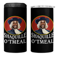 Funny Shaquille Oatmeal 4 in 1 Can Cooler Tumbler Shaq O'neal Meme Cereal Parody