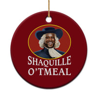 Funny Shaquille Oatmeal Ceramic Ornament Shaq O'neal Meme Cereal Parody - Wonder Print Shop