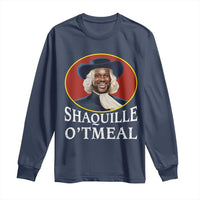 Funny Shaquille Oatmeal Long Sleeve Shirt Shaq O'neal Meme Cereal Parody