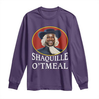 Funny Shaquille Oatmeal Long Sleeve Shirt Shaq O'neal Meme Cereal Parody