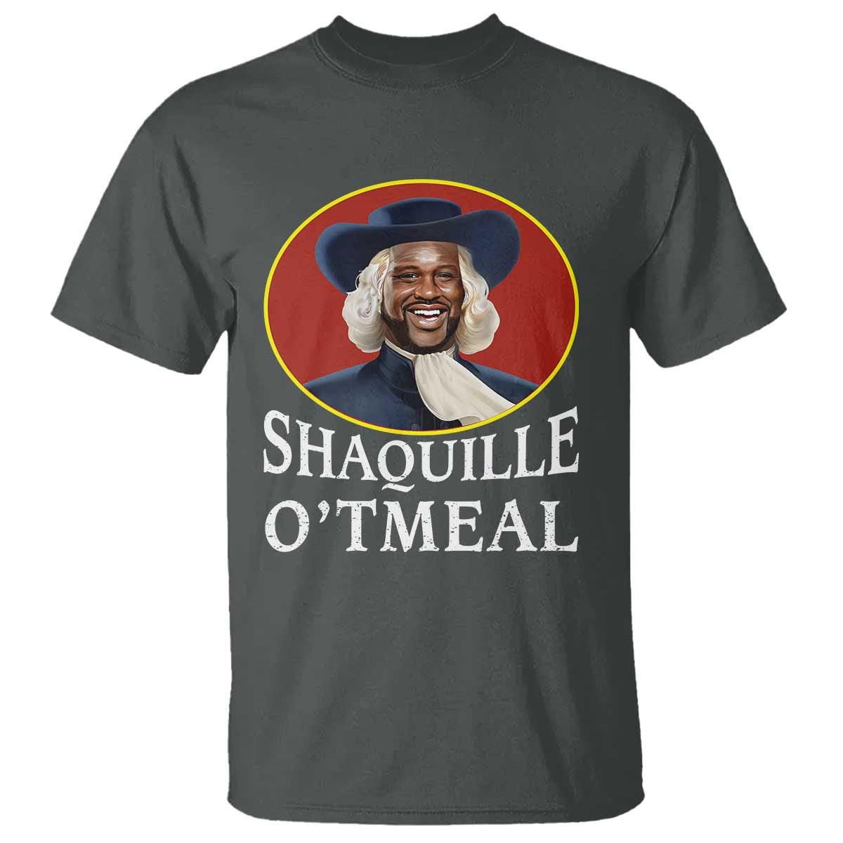 Funny Shaquille Oatmeal T Shirt Shaq O'neal Meme Cereal Parody