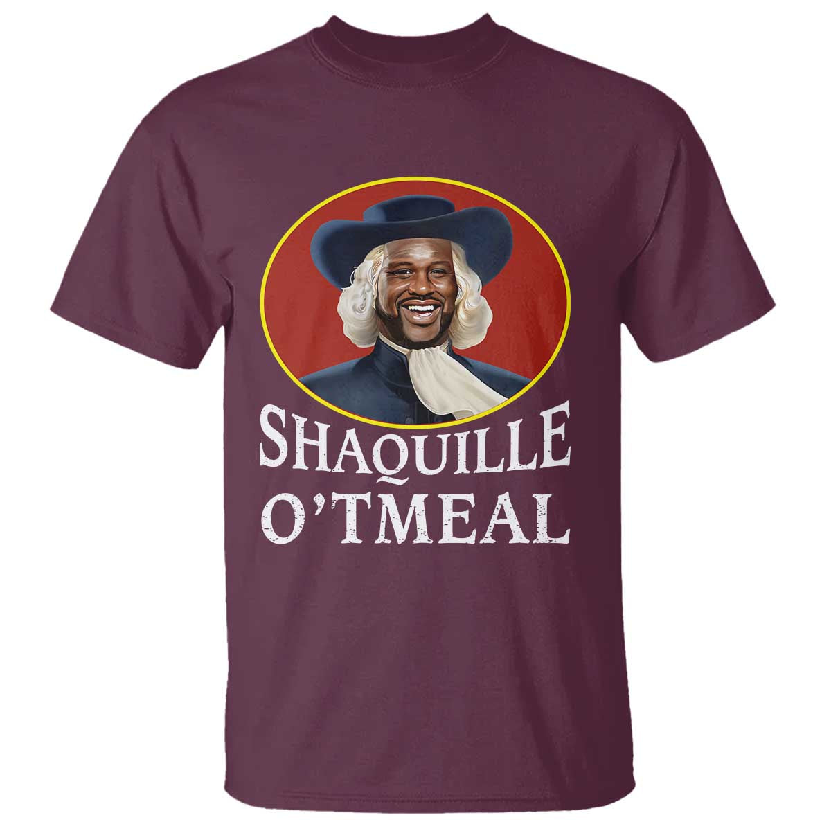 Funny Shaquille Oatmeal T Shirt Shaq O'neal Meme Cereal Parody