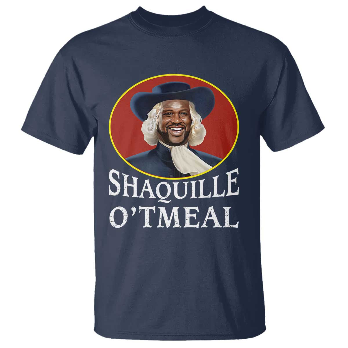 Funny Shaquille Oatmeal T Shirt Shaq O'neal Meme Cereal Parody