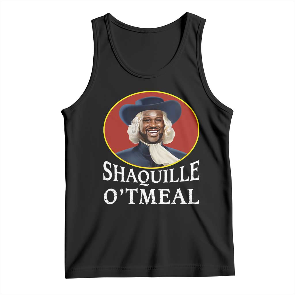 Funny Shaquille Oatmeal Tank Top Shaq O'neal Meme Cereal Parody