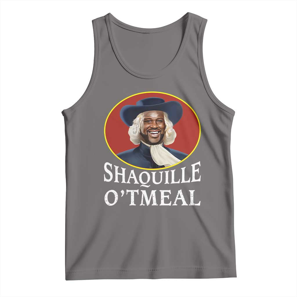 Funny Shaquille Oatmeal Tank Top Shaq O'neal Meme Cereal Parody