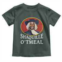 Funny Shaquille Oatmeal Toddler T Shirt Shaq O'neal Meme Cereal Parody