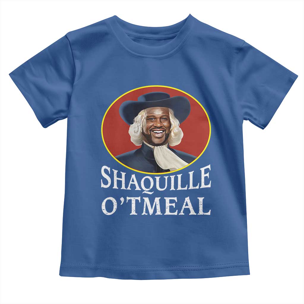Funny Shaquille Oatmeal Toddler T Shirt Shaq O'neal Meme Cereal Parody