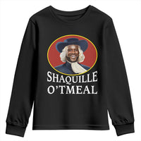 Funny Shaquille Oatmeal Youth Sweatshirt Shaq O'neal Meme Cereal Parody