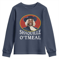 Funny Shaquille Oatmeal Youth Sweatshirt Shaq O'neal Meme Cereal Parody