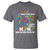 Autism Mom T Shirt Who Never Gives Up Family Support Autistic