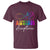 Autism Acceptance T Shirt Advocate Educate Accomodate Include Rainbow Infinity Symbol