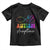 Autism Acceptance Toddler T Shirt Advocate Educate Accomodate Include Rainbow Infinity Symbol