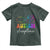 Autism Acceptance Toddler T Shirt Advocate Educate Accomodate Include Rainbow Infinity Symbol