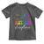 Autism Acceptance Toddler T Shirt Advocate Educate Accomodate Include Rainbow Infinity Symbol