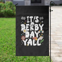 It's Derby Day Y'All Garden Flag Retro Groovy KY Horse Racing