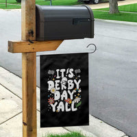 It's Derby Day Y'All Garden Flag Retro Groovy KY Horse Racing