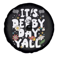 It's Derby Day Y'All Spare Tire Cover Retro Groovy KY Horse Racing