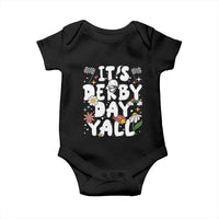 It's Derby Day Y'All Baby Onesie Retro Groovy KY Horse Racing