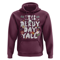 It's Derby Day Y'All Hoodie Retro Groovy KY Horse Racing