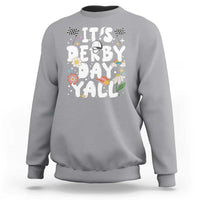 It's Derby Day Y'All Sweatshirt Retro Groovy KY Horse Racing