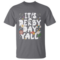 It's Derby Day Y'All T Shirt Retro Groovy KY Horse Racing