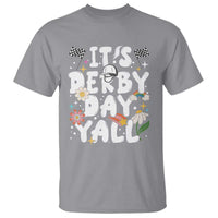 It's Derby Day Y'All T Shirt Retro Groovy KY Horse Racing